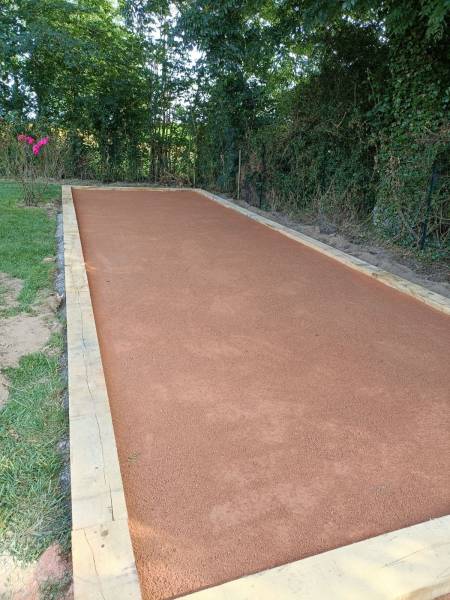 Création de terrain de pétanque dans l'Eure et la Seine Maritime